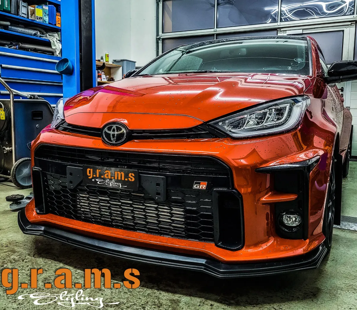 Toyota GR Yaris XP210 Front Bumper Lip, photo 3 of 3