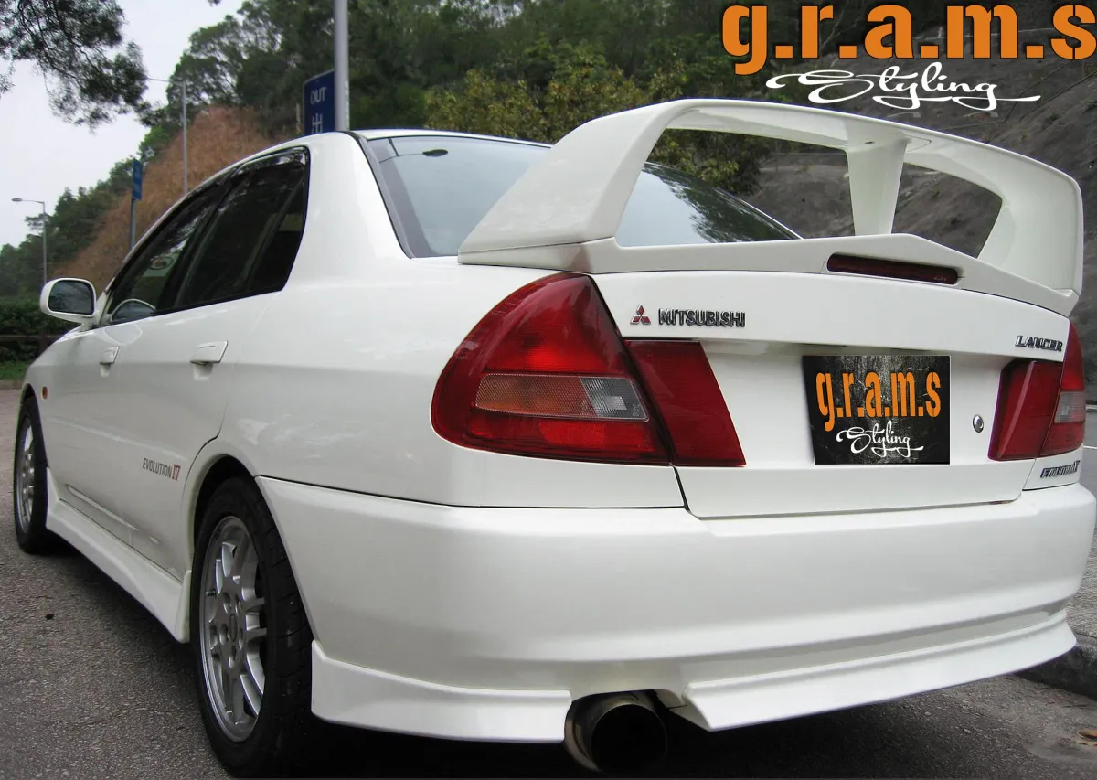 Mitsubishi Lancer Evolution IV Rear Bumper Lip - OEM Style, photo 2 of 11