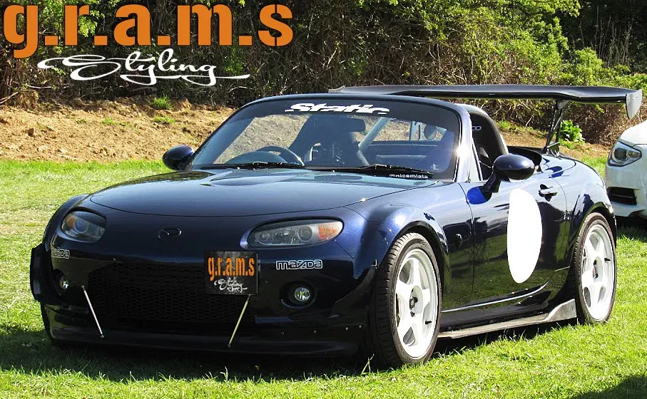 Mazda Miata MX-5 NC Front Bumper Canards, photo 1 of 6