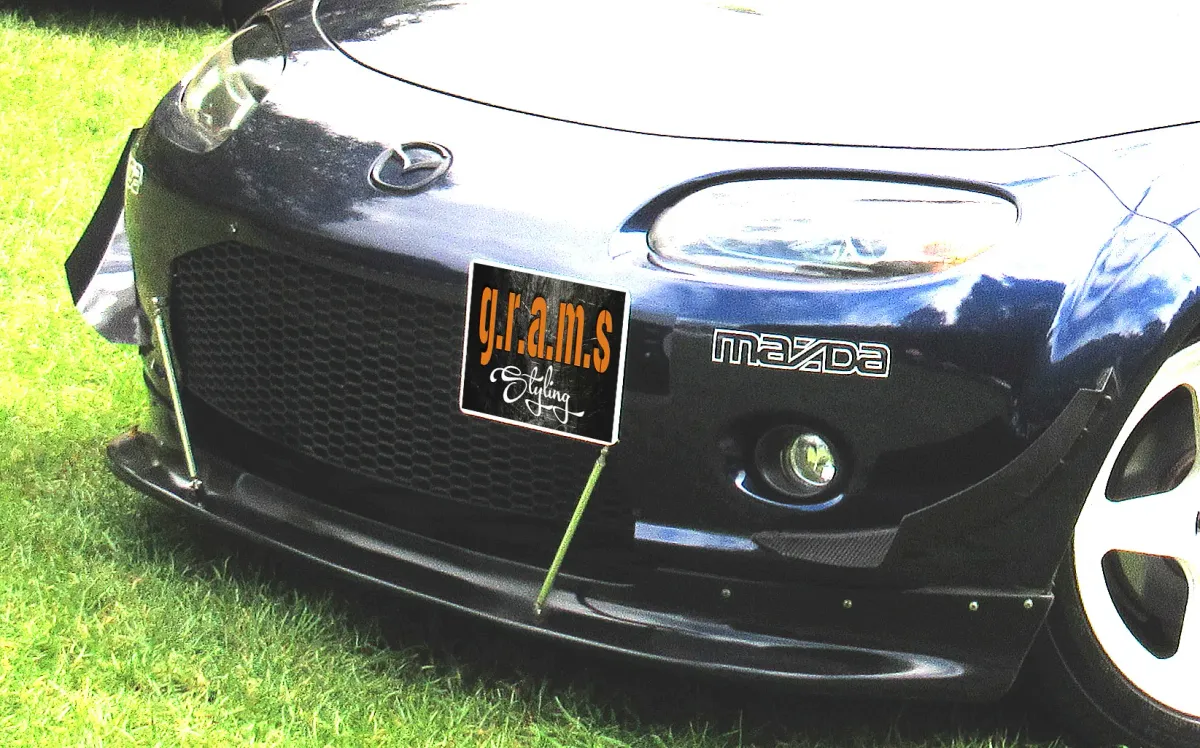 Mazda Miata MX-5 NC Front Bumper Canards, photo 5 of 6