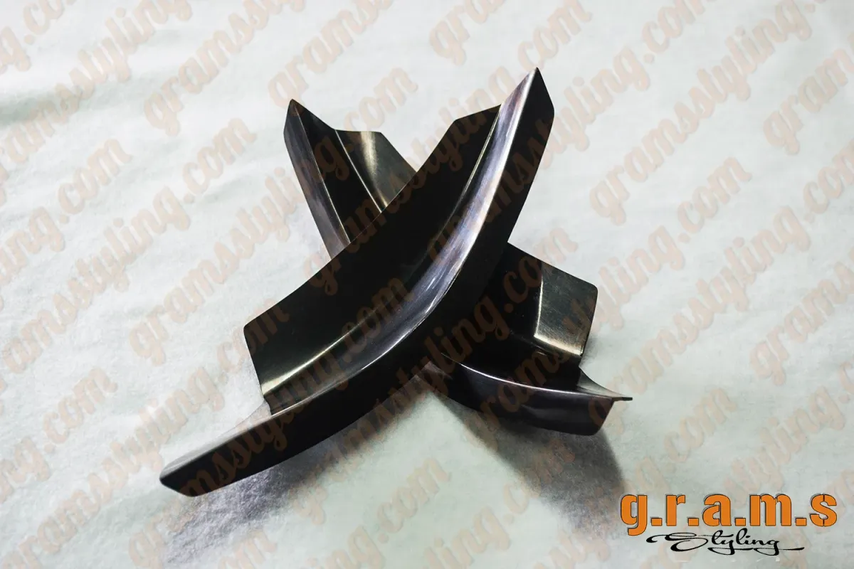 Mazda Miata MX-5 NC Front Bumper Canards, photo 2 of 6