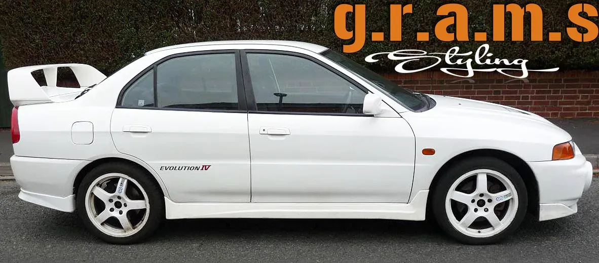 Mitsubishi Lancer Evolution 4 Side Skirts - OEM Style, photo 1 of 5