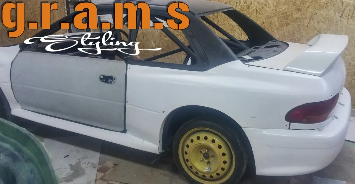 Subaru Impreza GC8 Coupe Side Skirts - WRC Style, photo 7 of 7