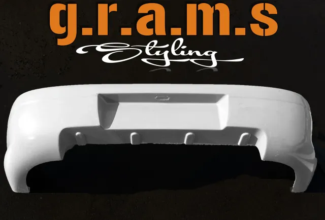 Subaru Impreza GC8 Coupe Rear Bumper - WRC Style
