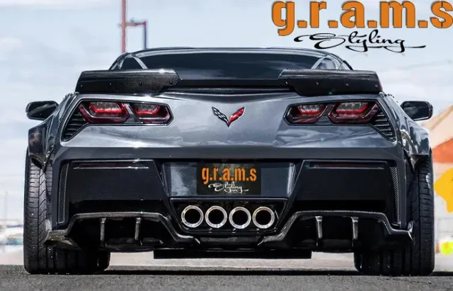 Chevrolet Corvette C7 Rear Diffuser