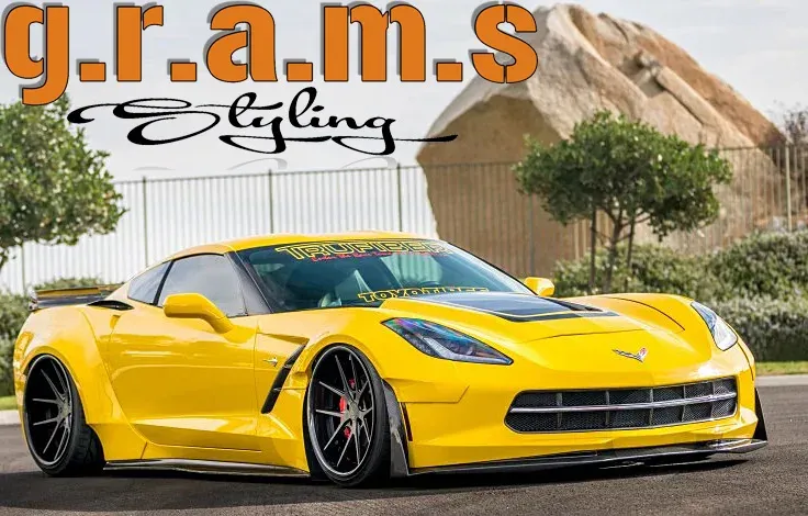 Chevrolet Corvette C7 Wide Body Front Fender Flares, photo 3 of 6