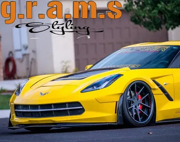 Chevrolet Corvette C7 Wide Body Front Fender Flares