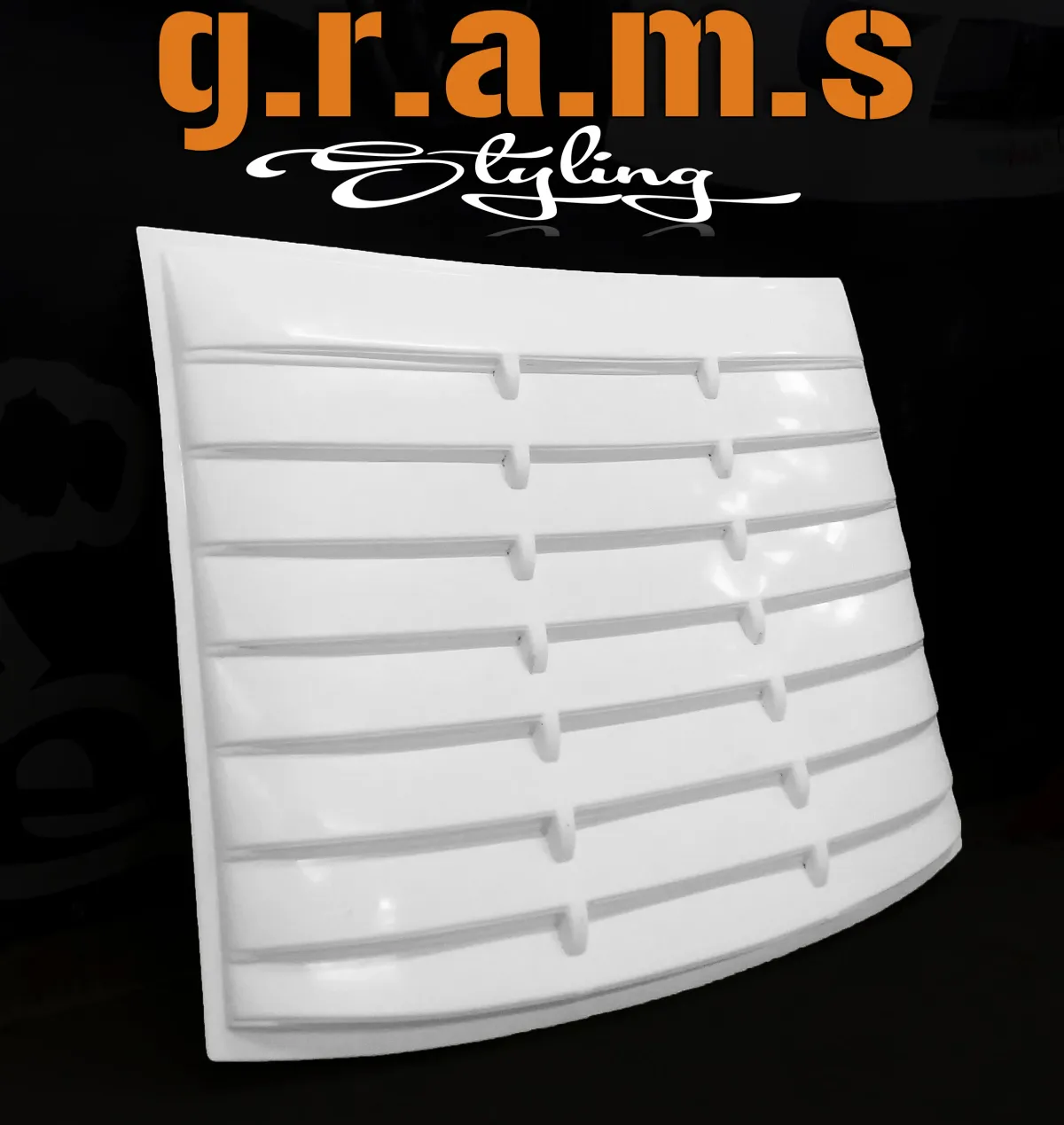 Ford Mustang Rear Window Louvers, photo 2 of 6