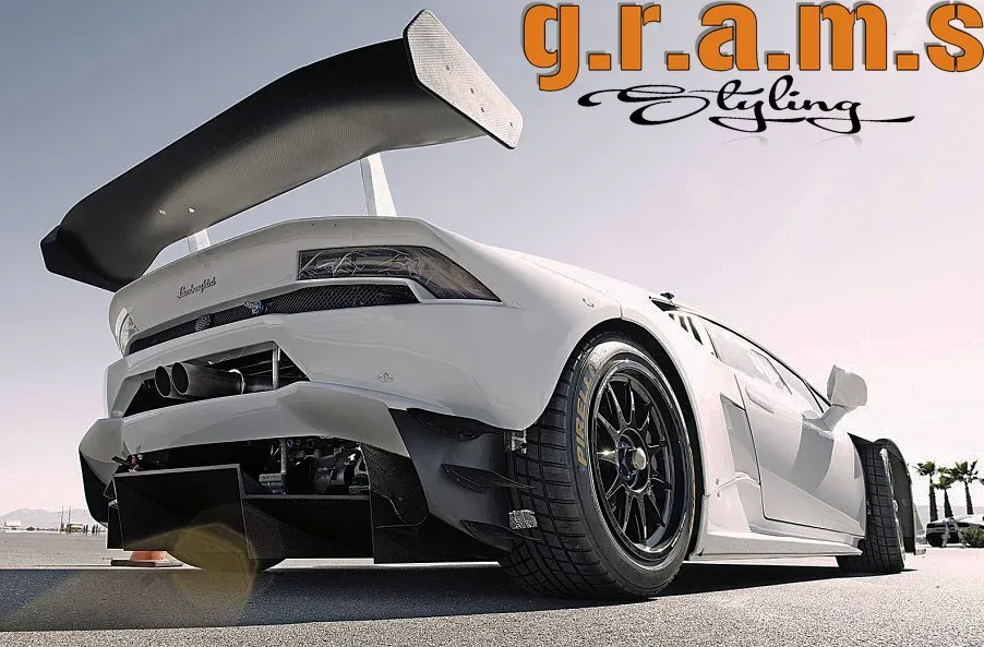 Lamborghini Huracan Side Skirts - Super Trofeo Style, photo 9 of 10