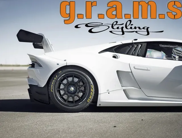 Lamborghini Huracan Rear Quarter Fenders - Super Trofeo Style