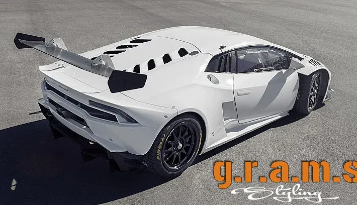 Lamborghini Huracan Rear Quarter Fenders - Super Trofeo Style, photo 3 of 9