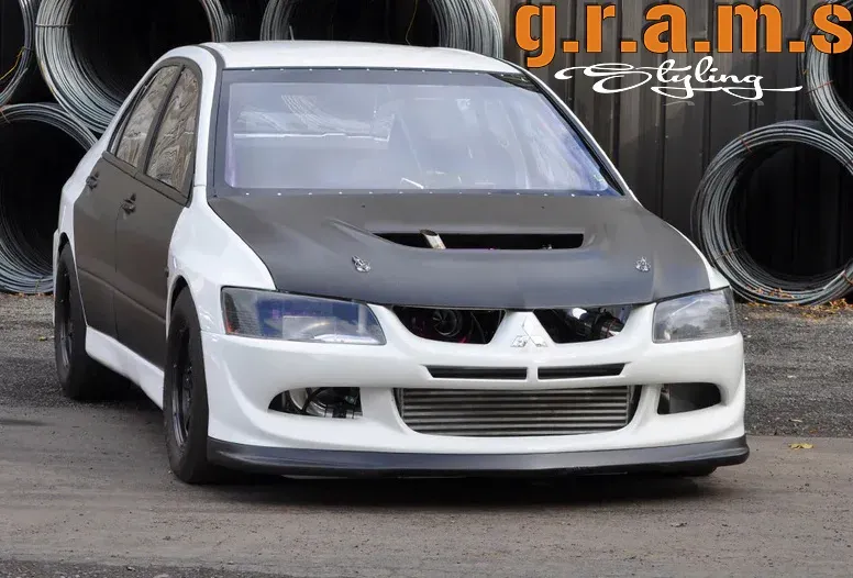 Mitsubishi Lancer Evolution 7, 8, 9 Bonnet / Hood, photo 7 of 8