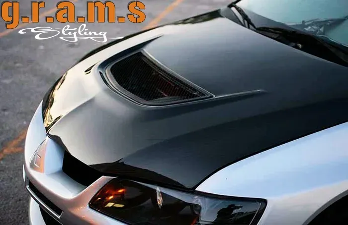 Mitsubishi Lancer Evolution 7, 8, 9 Bonnet / Hood, photo 1 of 8