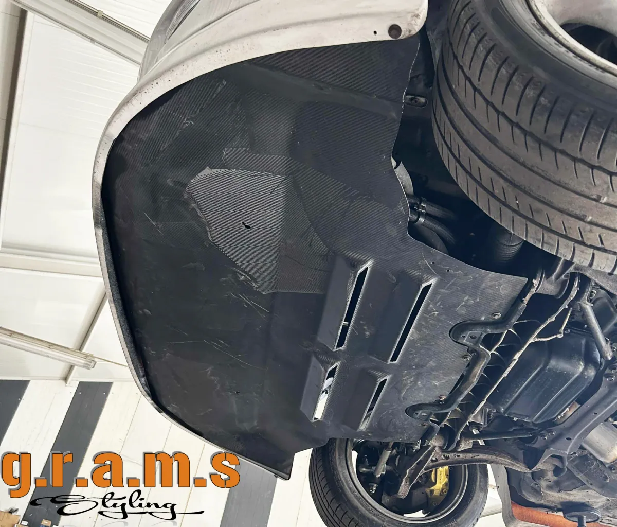 Toyota Supra MK4 Front Bumper Undertray / Aero Floor, photo 2 of 3